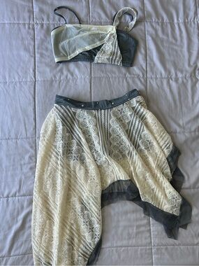 Reverence Dance Costume Bra Top & matching Skirt with built-in Shorts